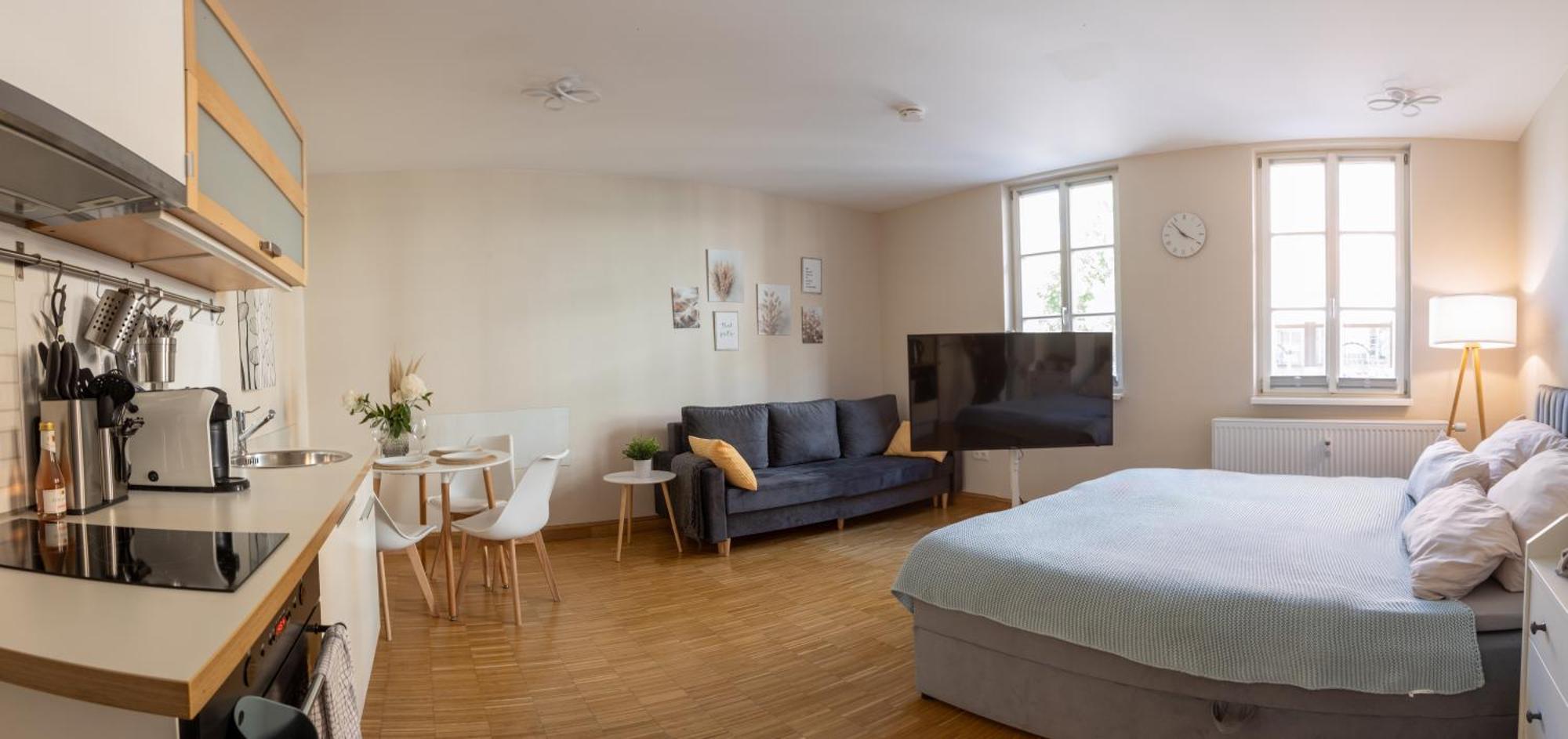 Ein Gemuetliches Studio Mit Netflix Im Zentrum Bahnhofsnaehe Coburg Exteriör bild