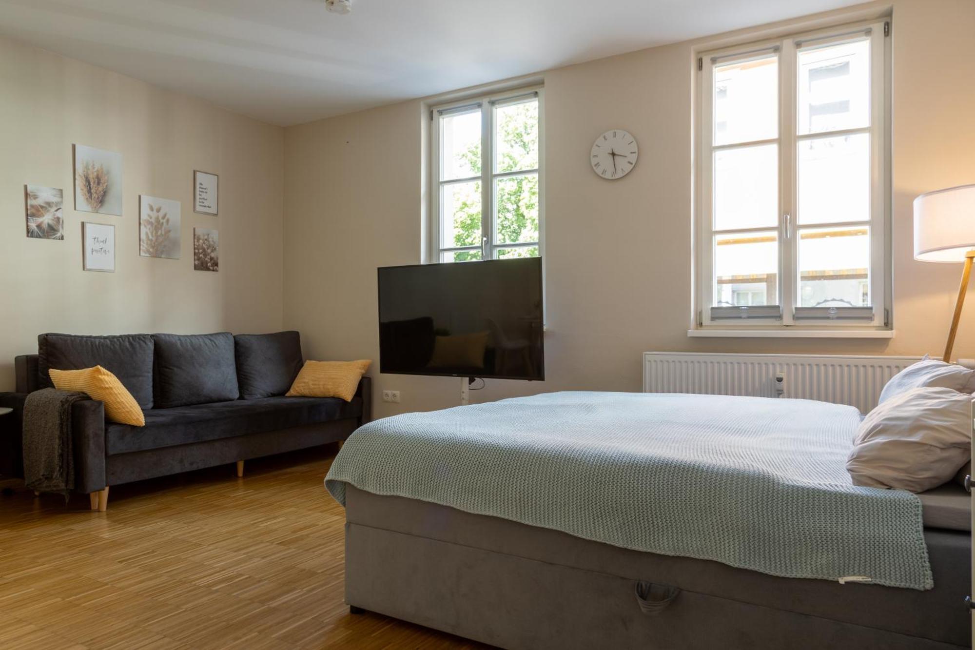 Ein Gemuetliches Studio Mit Netflix Im Zentrum Bahnhofsnaehe Coburg Exteriör bild